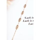 Glam Chic Bracelet On A Thick Chain Gold | ePonuda.com