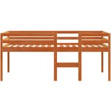  Visoki krevet voštano smeđi 90 x 200 cm od masivne borovine | shoptok.hr