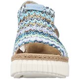 Rieker Sandale pastelno plava / miks boja | shoptok.hr
