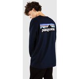 Patagonia P-6 Logo Responsibili Majica z dolgimi rokavi new navy | Shoptok.si