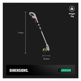 Vonhaus Akumulatorska kosilnica na nitko F-Series, 12 V | Shoptok.si