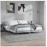 vidaXL Okvir kreveta siva boja betona 120x200 cm od konstruiranog drva Cijene