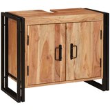 Ormarić za umivaonik Smeđa 71 x 33 x 58 cm Čvrsto drvo akacije | shoptok.hr