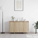  Kreveta sonoma hrast 120 x 41 x 75 cm Konstruirano drvo | shoptok.hr