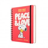 Grupo Erik Editores S. L. Snoopy - Datumirana agenda A5 2026/27 - Snoopy, 12-Month, Weekly Cene