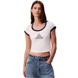 Calvin Klein Jeans Majice s kratkimi rokavi LV047C258G Bela Cene