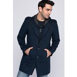 Dewberry PLT8334 MEN'S COAT-NAVY BLUE Cene