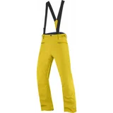 Salomon STANCE PANT M Muške skijaške hlače, žuta, veličina