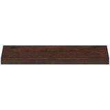 Step treads 8 kom. 80 x 25 x 2 cm Tamno smeđa Čvrsto drvo bukve | shoptok.hr