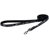 Rogz fancy dress povodac za pse sa dezenom m — 16 mm / 1.4 m crvene kosti | Eponuda.com