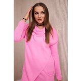 Kesi Sweater with a clutch at the bottom light pink | shoptok.hr