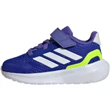 ADIDAS SPORTSWEAR Sportske cipele 'Runfalcon 5' plava / neonsko zelena / bijela