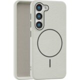 leather grip magsafe maska za samsung galaxy S23 - siva | Eponuda.com