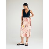 Reserved midi krilo z visokim deležem lana - večbarvno | Shoptok.si