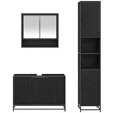 vidaXL set namještaja za kupaonicu 3 pcs staro drvo 90 x 33 x 60 cm | shoptok.hr