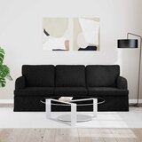 SOFA Crna 201 x 80 x 85 cm tkanina | Eponuda.ba