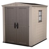 Keter Baštenska montažna kućica Factor 6x6 Bež | Eponuda.com