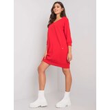 BASIC Feel Good Dress-RV-SK-7203.35P-Red | Shoptok.si