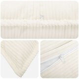  Presvlaka za jastuk 12 kom. HOUTEN Krem 40 x 40 cm Kord | shoptok.hr