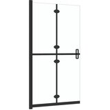  Sklopiva pregrada za tuširanje prozirna ESG staklo 120 x 190 cm | shoptok.hr