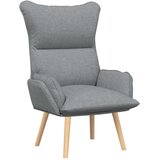  Fotelja Svijetlo siva 69 x 74 x 93 cm Tkanina i šperploča | Eponuda.ba