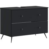  Kupaonski ormarić za sudoper BREDA Crna 82 x 41 x 59 cm - Crna | shoptok.hr