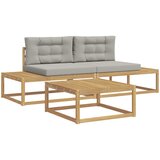  Set vanjskih sofa s jastukom Bijela 79 x 79 x 37 cm Poliester | Eponuda.com