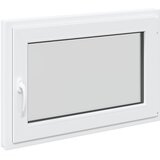  Prozor za podrum RISOR 90 x 70 cm PVC i staklo Bijela | shoptok.hr