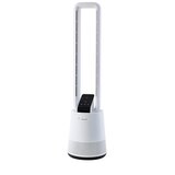  Podni ventilator bez lopatica s tajmerom oscilacije i LCD zaslonom, daljinskim upravljačem | shoptok.hr
