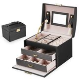 INF Velika škatla za nakit Black, (21246842) | Shoptok.si