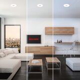 BRILONER 7480019 - LED kupatilsko plafonsko svetlo LED/6W/230V 3000/4000/6500K IP44 belo | Eponuda.com