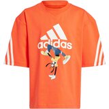 Adidas Funkcionalna majica 'Disney Mickey Mouse' temno modra / oranžno rdeča / črna / bela Cene