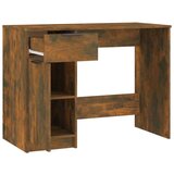  Radni stol boja dimljenog hrasta 100x50x75 cm konstruirano drvo | shoptok.hr
