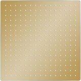  Glava za tuš od nehrđajućeg čelika 40 x 40 cm četvrtasta zlatna | shoptok.hr