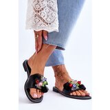 S. BARSKI Slippers With Decorative Beads S.Barski | Shoptok.si