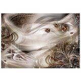  Samoljepljiva foto tapeta - Autumn Evenings (Brown) 98x70 | shoptok.hr
