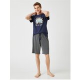 Koton Pajama Set - Gray - With Slogan | Shoptok.si