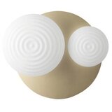  Ondaluce - Zidno svetlo TONDO 1xE14/10W/230V + 1xE27/15W zlatno/belo | Eponuda.com