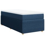 vidaXL Krevet s oprugama i madracem plavi 80x200 cm od tkanine | shoptok.hr
