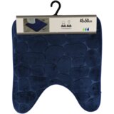 Tendance Tepih oko wc solje pebble 45x50cm memo pena mikrofiber plava | Eponuda.com