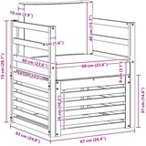  Set vanjskih sofa Čvrsto drvo akacije i poliester | shoptok.hr