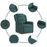  Naslanjač iz temno zelenega blaga, (21824686) | Shoptok.si