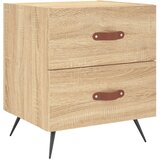  Noćni ormarići 2 kom boja hrasta 40x35x47,5cm konstruirano drvo | shoptok.hr