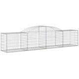  Lučne gabionske košare 15 kom 300x50x60/80 cm pocinčano željezo | shoptok.hr