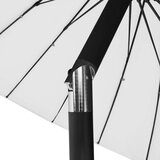  Vrtni suncobran s aluminijskom šipkom 270 cm pješčano bijeli | shoptok.hr