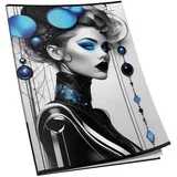 MEKI UVEZ A5 CRTE 40L 80G GLITTER CONNECT SORTIRANI MOTIVI