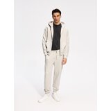 Reserved Pamučne Donji dio donji dio trenirke - svijetlo siva | shoptok.hr