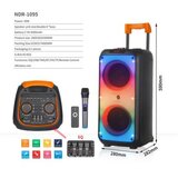  Bluetooth zvučnik NDR-1095/ crna Slike