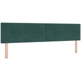  Boxspring krevet s madracem Tamnozelena 200 x 200 cm Baršun | shoptok.hr