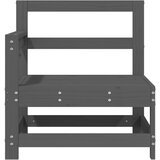  Kutna vrtna sofa siva od masivne borovine | shoptok.hr